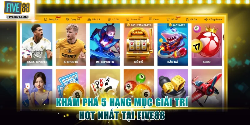 Khám phá 5 sản phẩm hot nhất của Five88